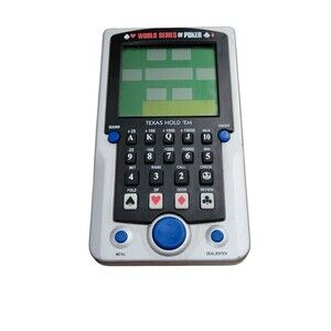 Excalibur Electronics World Series of Poker Texas Hold ‘Em Digital Handheld Game